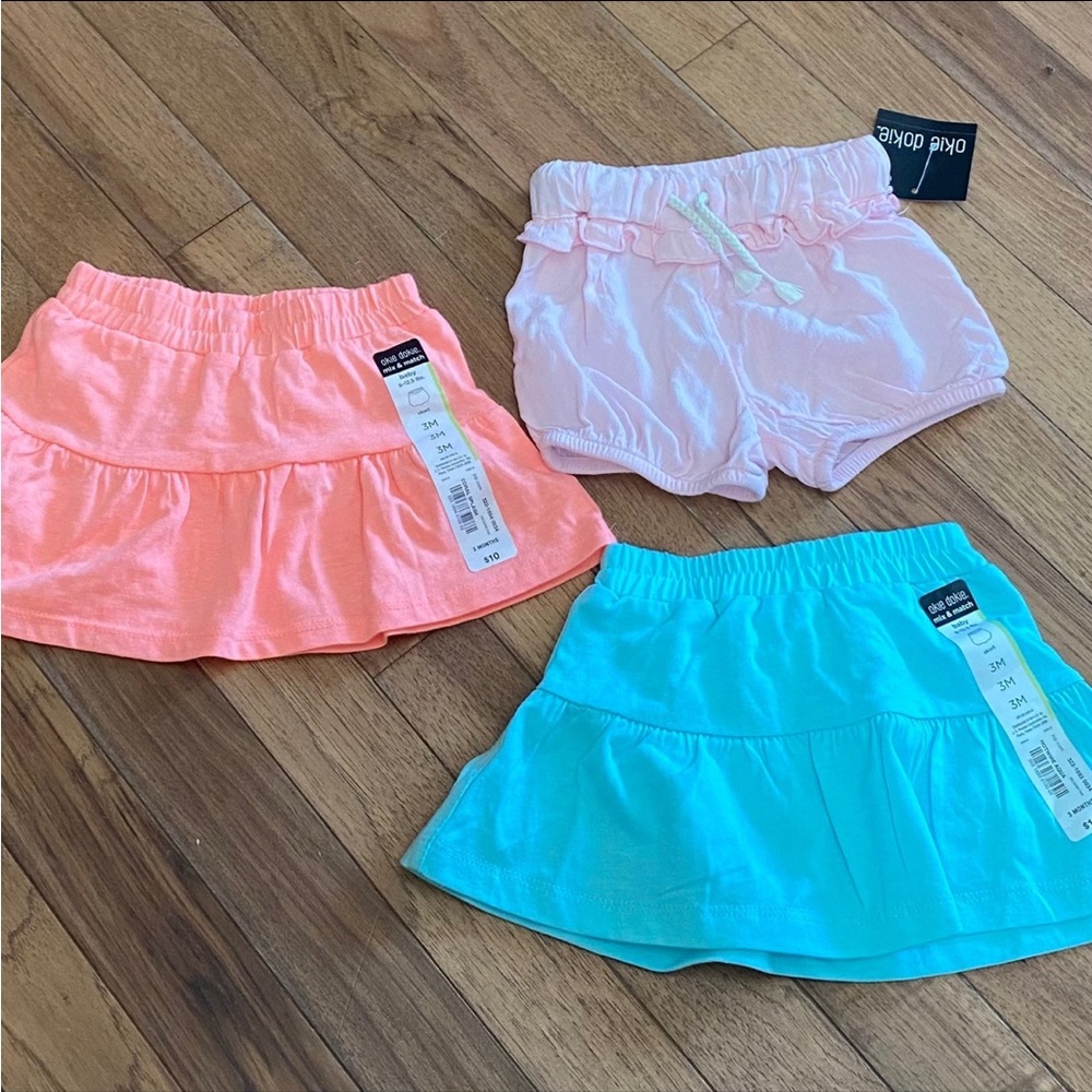 0/3 Month NWT Skort and Short Bundle